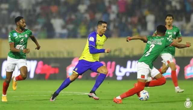 موعد مبارة النصر والاتفاق والقناة الناقلة