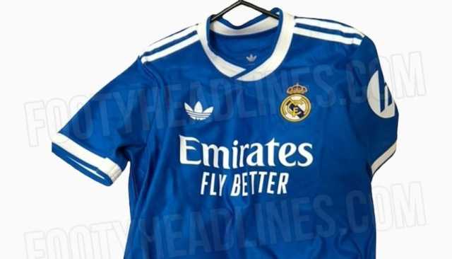 الكشف عن تصميم قميص ريال مدريد الثالث لموسم 2025-2026