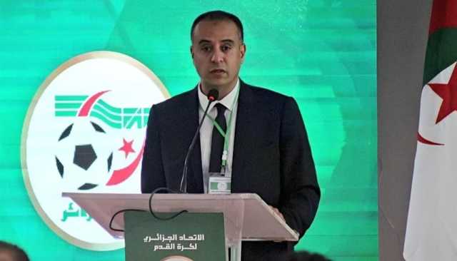 وليد صادي يواصل رئاسة الاتحاد الجزائري لكرة القدم بالتزكية