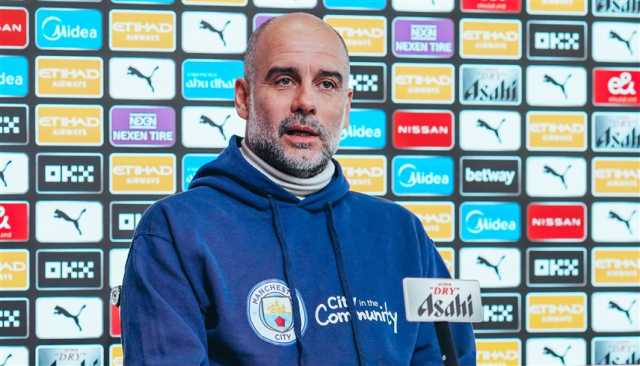 غوارديولا: أولوية مانشستر سيتي حالياً التأهل لدوري الأبطال