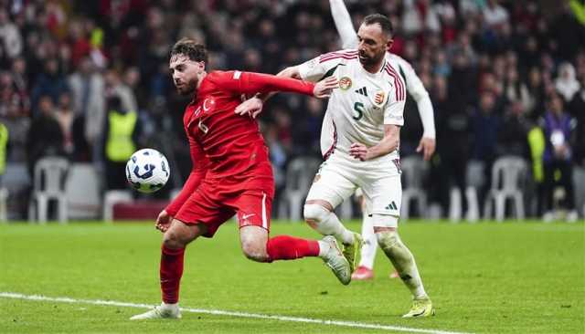 تركيا تقترب من الصعود في دوري أمم أوروبا بعد فوزها على المجر