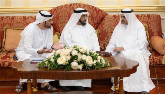 الشيخ حمد بن محمد الشرقي يستقبل مجلس إدارة جمعية الفجيرة الخيرية
