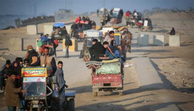 بدء خطة إسرائيلية لتهجير 10 آلاف شخص يومياً من غزة