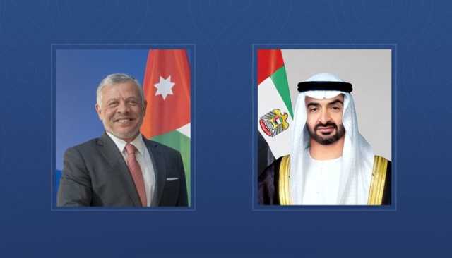 رئيس الدولة في مقدمة مستقبليه.. ملك الأردن يصل الإمارات في زيارة أخوية