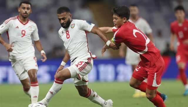 تعادل إيجابي بين 'الأبيض' وكوريا الشمالية في الشوط الأول