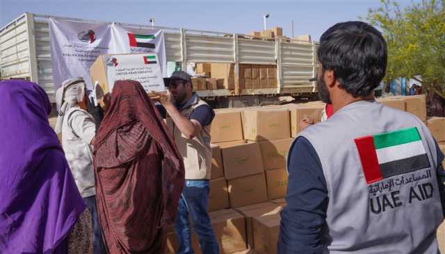 مساعدات إنسانية من الإمارات لدعم اللاجئين السودانيين في تشاد