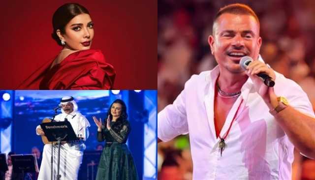 أبرز حفلات عيد الفطر 2025 في الوطن العربي