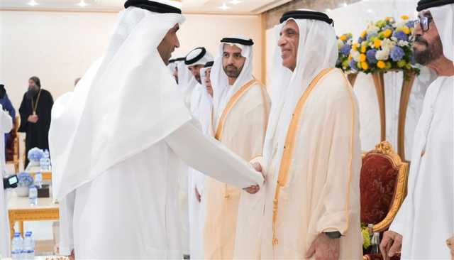 سعود بن صقر يواصل استقبال المهنئين بعيد الفطر