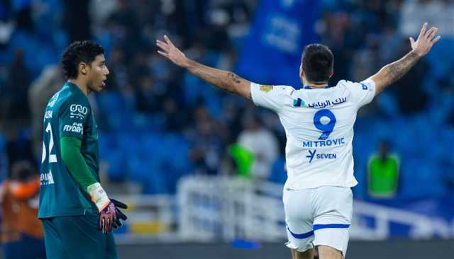 دوري روشن.. ميتروفيتش يعود ويسجل في فوز فريقه الهلال على الفيحاء