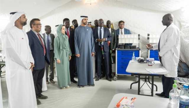 بتوجيهات محمد بن زايد.. الإمارات تفتتح مستشفى ميدانياً في جنوب السودان