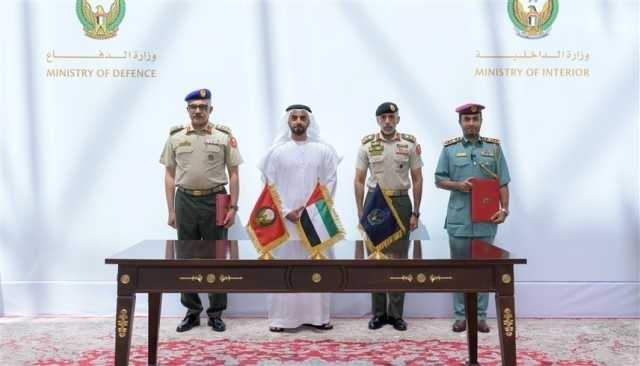 بحضور سيف بن زايد.. مذكرة تفاهم لضم منتسبي وزارة الدفاع إلى 'فزعة'