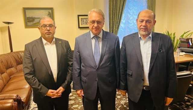 إسرائيل تنتقد روسيا بسبب زيارة وفد حماس