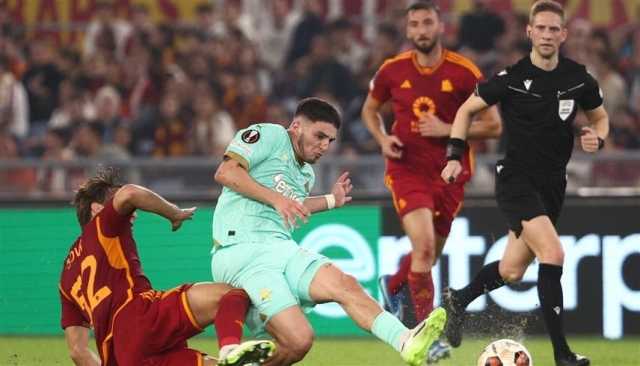 الدوري الأوروبي.. روما يتصدر مجموعته من بوابة سلافيا براغ