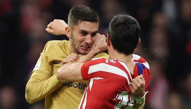 قمة نارية بين برشلونة وأتلتيكو مدريد
