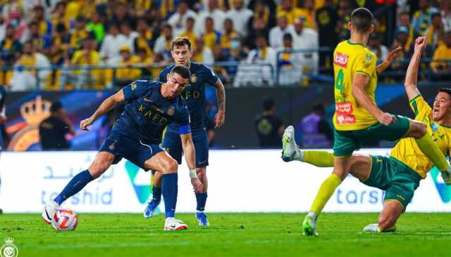 دوري روشن السعودي.. رونالدو يقود النصر للفوز على الخليج