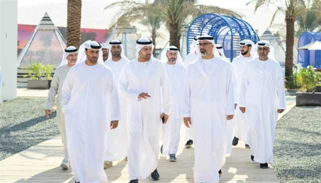 خالد بن محمد بن زايد يزور مهرجان ليوا الدولي 'تل مرعب 2024'