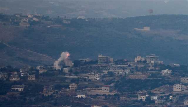 الجيش الإسرائيلي يستأنف قصف جنوبي لبنان