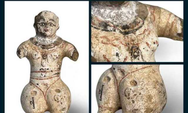 مجسم نسائي نادر من آثار اليمن  يعرض في بريطانيا