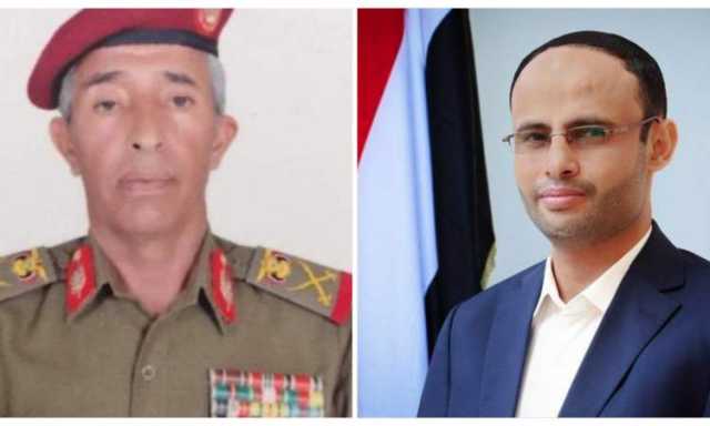 الرئيس المشاط يعزي في وفاة رئيس شعبة التجنيد الاسبق