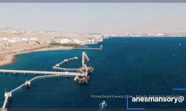 صور حديثة تظهر ميناء ايلات الصهيوني خالي من السفن