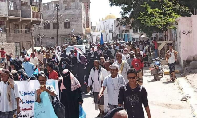 فشل معالجة الاوضاع المتردية بالمناطق المحتلة يفجر خلافا بين المرتزقة