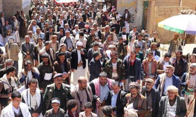 المحويت : 16 مسيرة ووقفة دعما لغزة