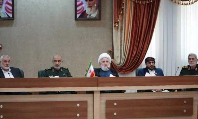 اليمن تشارك في اجتماع قادة محور المقاومة بطهران