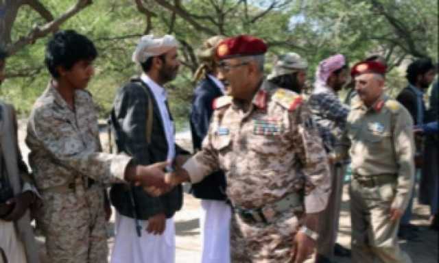 المفتش العام للقوات المسلحة يتفقد المرابطين بمحور همدان بن زيد