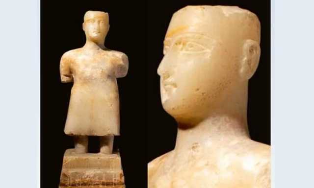 تمثال رجل من قتبان يعرض للبيع في مزاد بلندن