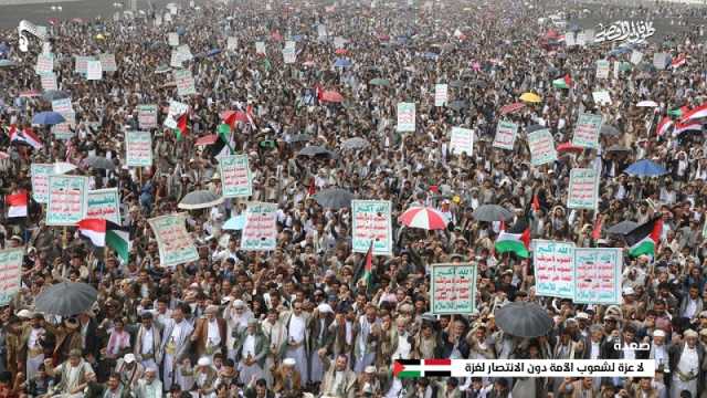 للشهر التاسع على التوالي شاهد طوفان يمني دعما لغزة -شاهد