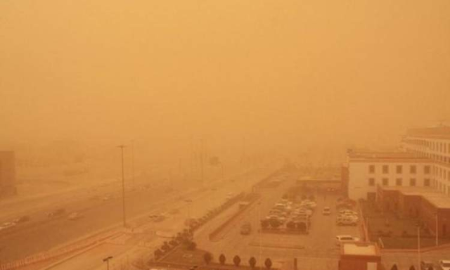 أمطار رعدية وغبار بالساعات المقبلة