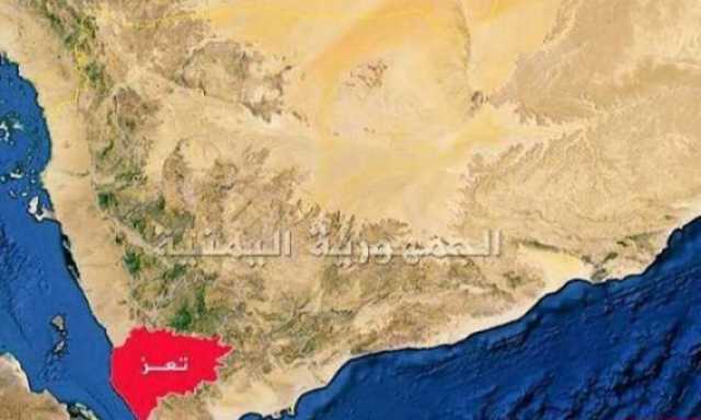 شهيد ومصاب بنيران مرتزقة العدوان في تعز