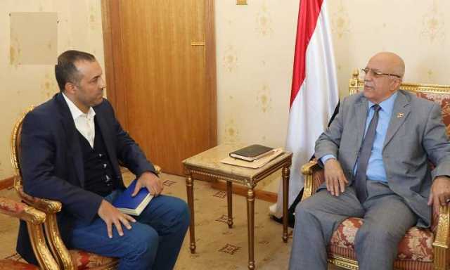 الرهوي يناقش مع رئيس الجهاز المركزي للرقابة سبل تفعيل الرقابة المبكرة