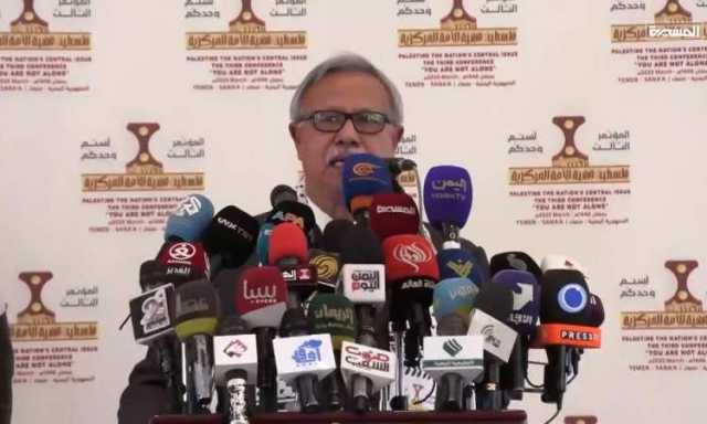 بن حبتور: فلسطين قضية كل أحرار العالم