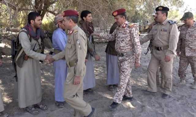 قيادات عسكرية تزور المرابطين في نجران والبقع والأجاشر