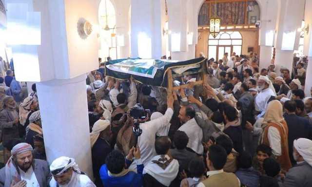 تشييع جثمان العلامة محمد حسن الحوثي