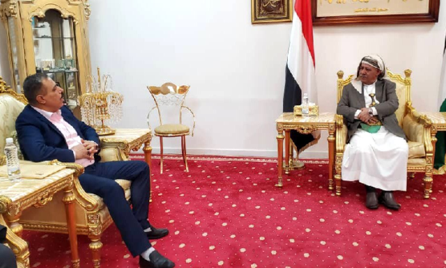 رئيس مجلس النواب يلتقي وزير الخارجية والمغتربين