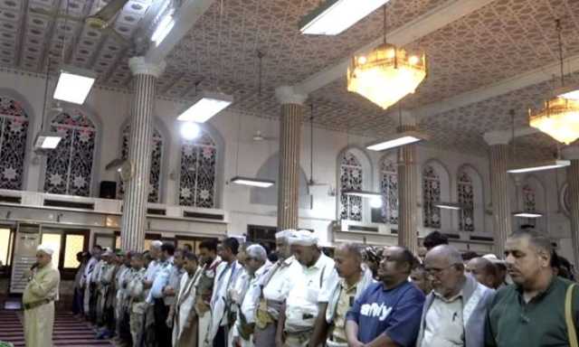 تشييع جثمان الشهيد عبده عزالدين الذي ارتقى جراء العدوان الصهيوني على ميناء الصليف