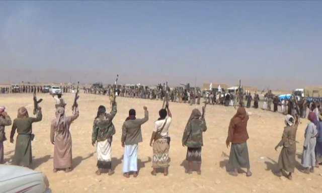 لقاء قبلي موسع في مجزر بمأرب إعلاناً للجاهزية والبراءة من الخونة