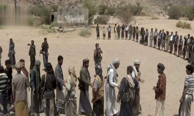 زيارة عيدية للمرابطين من قوات الاحتياط في جبهة الجوف