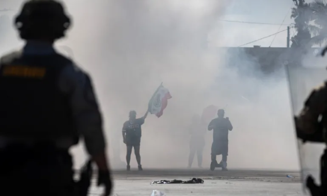 لوس أنجلوس تشتعل..هل بدأ الربيع الامريكي