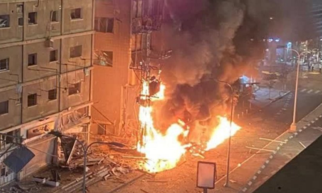 الرد الإيراني في يومه الثاني .. انفجارات كبيرة تهز حيفا