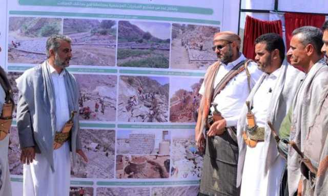 افتتاح مشاريع خدمية بمديرية القبيطة في لحج
