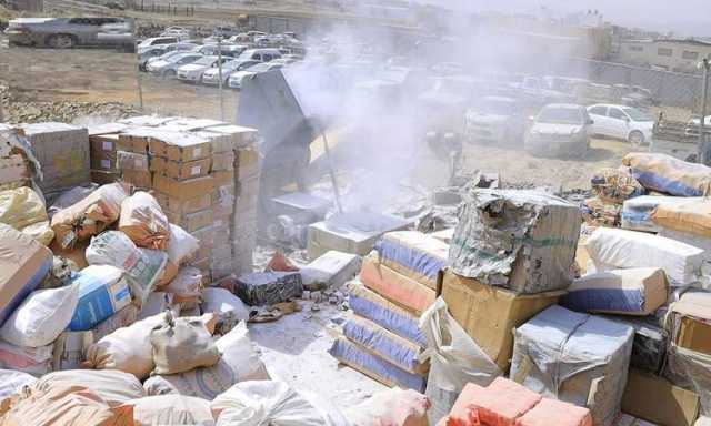 صعدة.. إتلاف أكثر من 17 مليون حبة مخدرة نوع بريجابالين