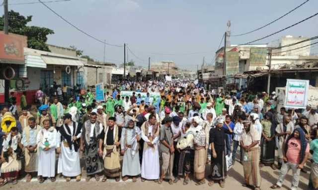 مسيرات كبرى في مديريات الحديدة بذكرى استشهاد الإمام الحسين