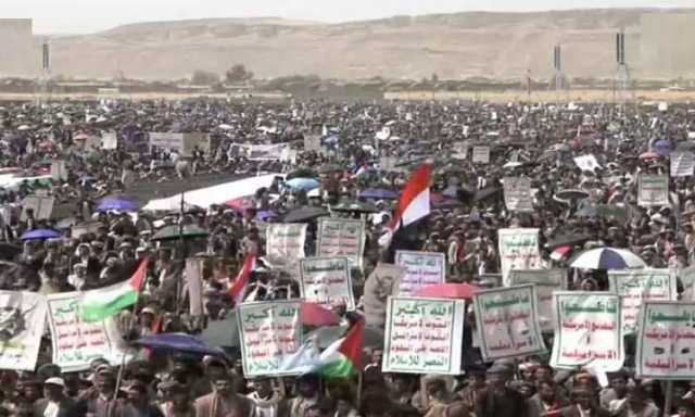 أبناء صعدة يؤكدون ثباتهم مع غزة ويحذرون من الخيانة