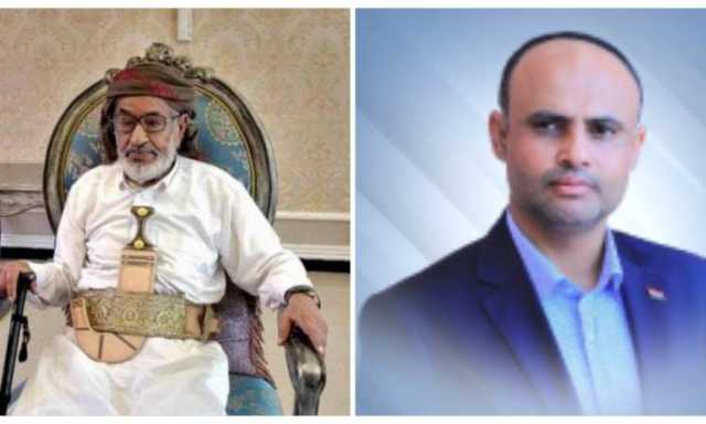 الرئيس المشاط يعزي في وفاة الشيخ محمد محمد الزايدي