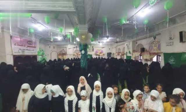 نسائية حجة تدشن فعاليات ذكرى المولد النبوي