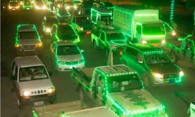شرطة المرور تنبّه بشروط تزيين السيارات خلال فعاليات المولد النبوي الشريف