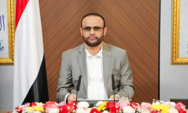 الرئيس المشاط: سنكون جاهزين لأي تطور بشأن الاتفاق في غزة